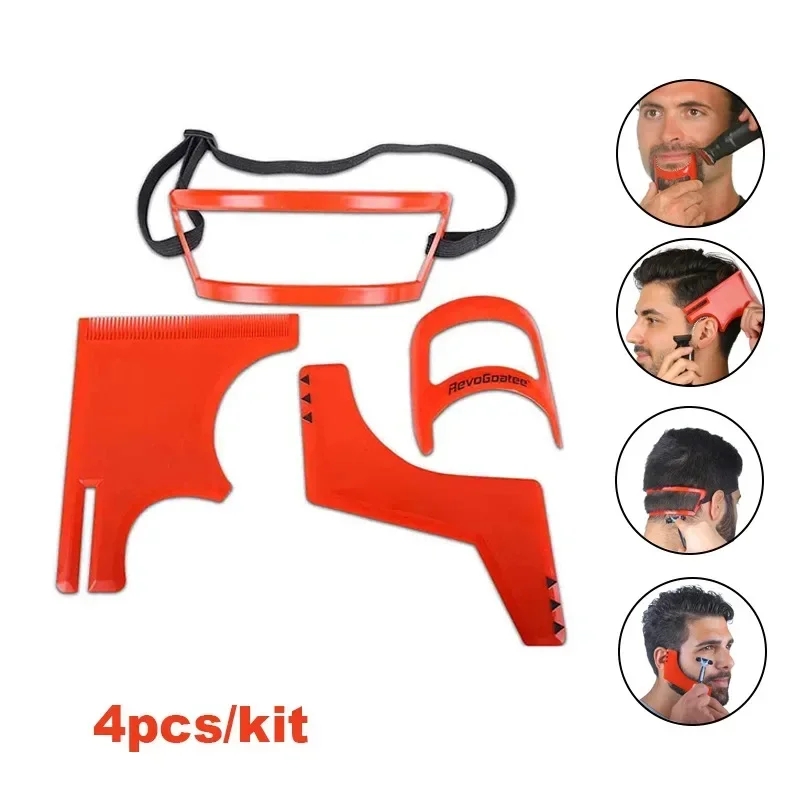 Beard Trimmer - 2/4 buah sisir pemangkas rambut jenggot