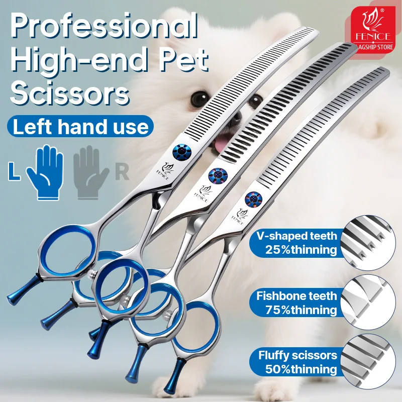 Grooming Scissors - Gunting Penipis Bulu Anjing Fenice JP440C