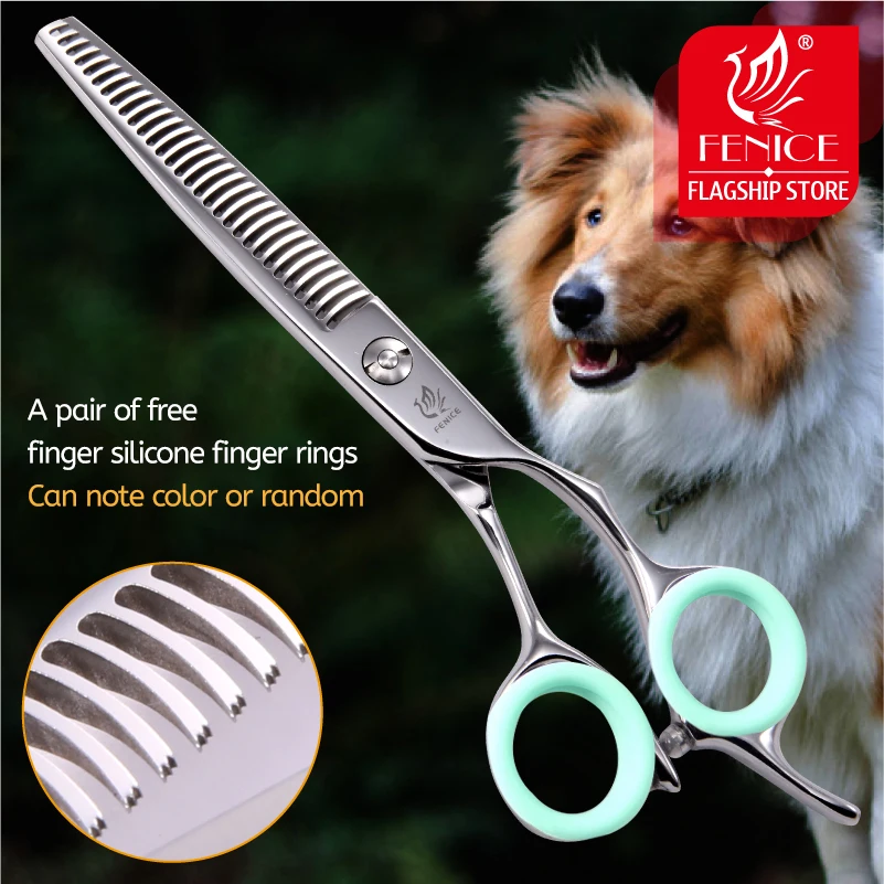 Grooming Scissors - Fenice gunting penipis perawatan anjing hewan