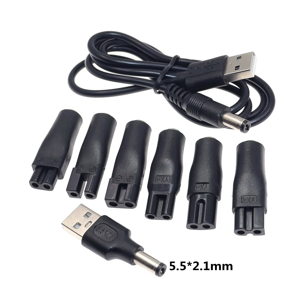 8 Buah Kabel Daya Pengganti 5V - Beard Trimmer ulasan dan harga