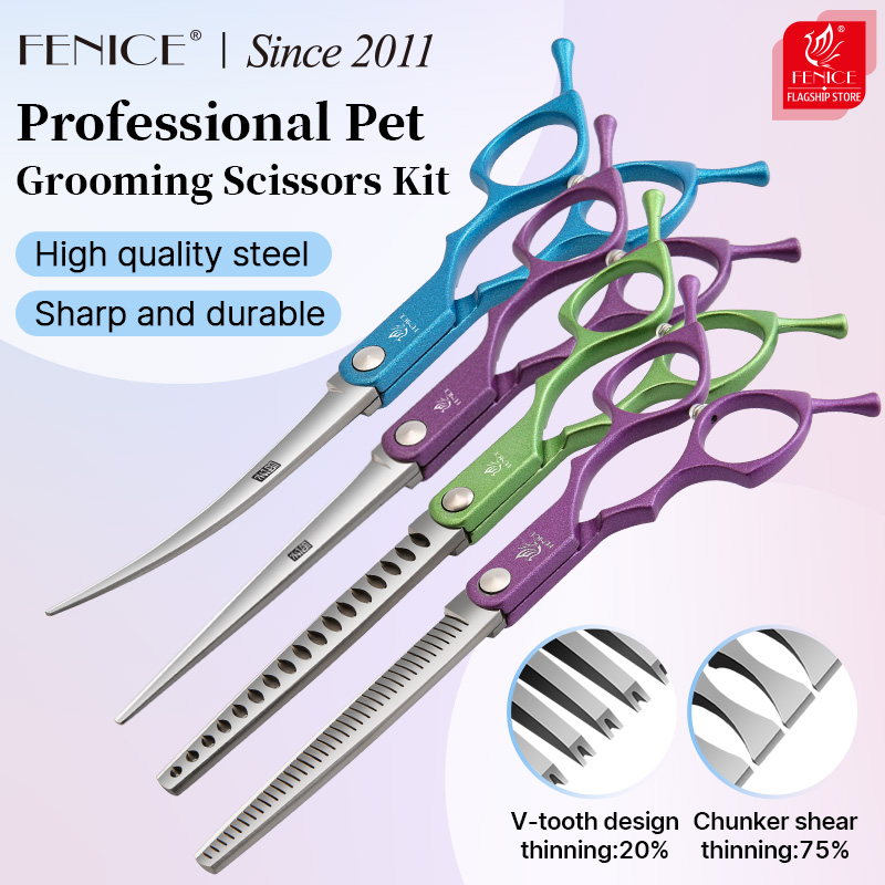 Fenice gunting Sasak lurus mel - Grooming Scissors ulasan dan harga